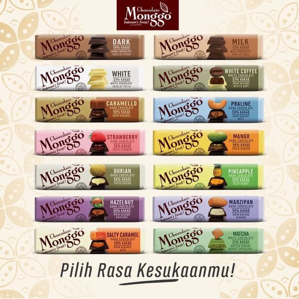 Cokelat Monggo - Milk 45% (40 gr) Image