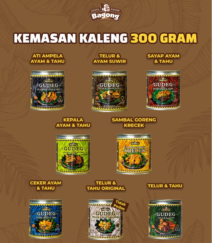 Gudeg Bagong - Telur & Tahu (300gr) Image
