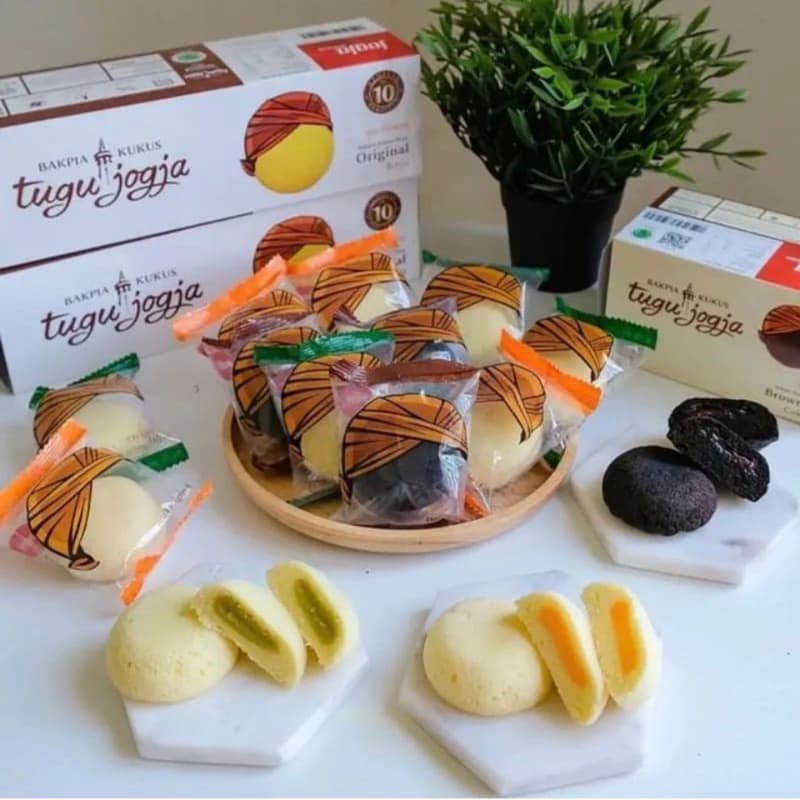 Bakpia Kukus Tugu - Bakpia Ori Cokelat (10 pcs) Image