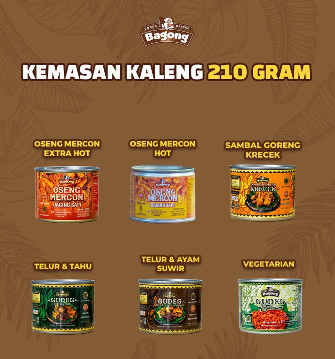 Gudeg Bagong - Telur & Ayam Suwir (210 gr) Image